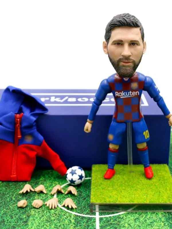 21 FIGURA MESSI BARCELONA DE 12CM