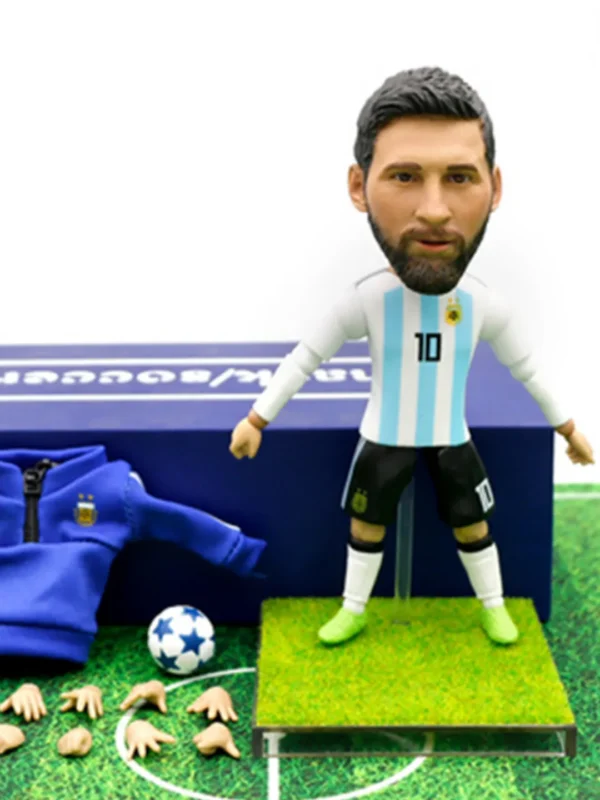 25 FIGURA MESSI ARGENTINA DE 12CM