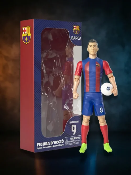 FIGURA LEWANDOWSKI BARCELONA DE 20CM