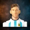 50 Figura MESSI ARGENTINA DE 20CM