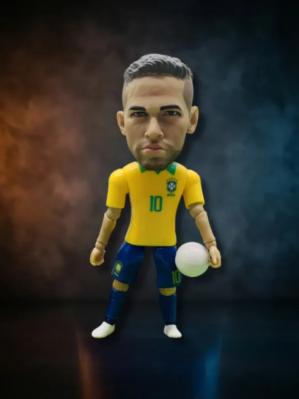 8 FIGURA NEYMAR BRASIL DE 12CM